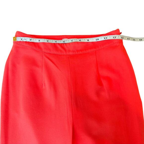 NWT Frances Valentine Lucy Pant Japanese Stretch Blend Orange 2 - Picture 11 of 14